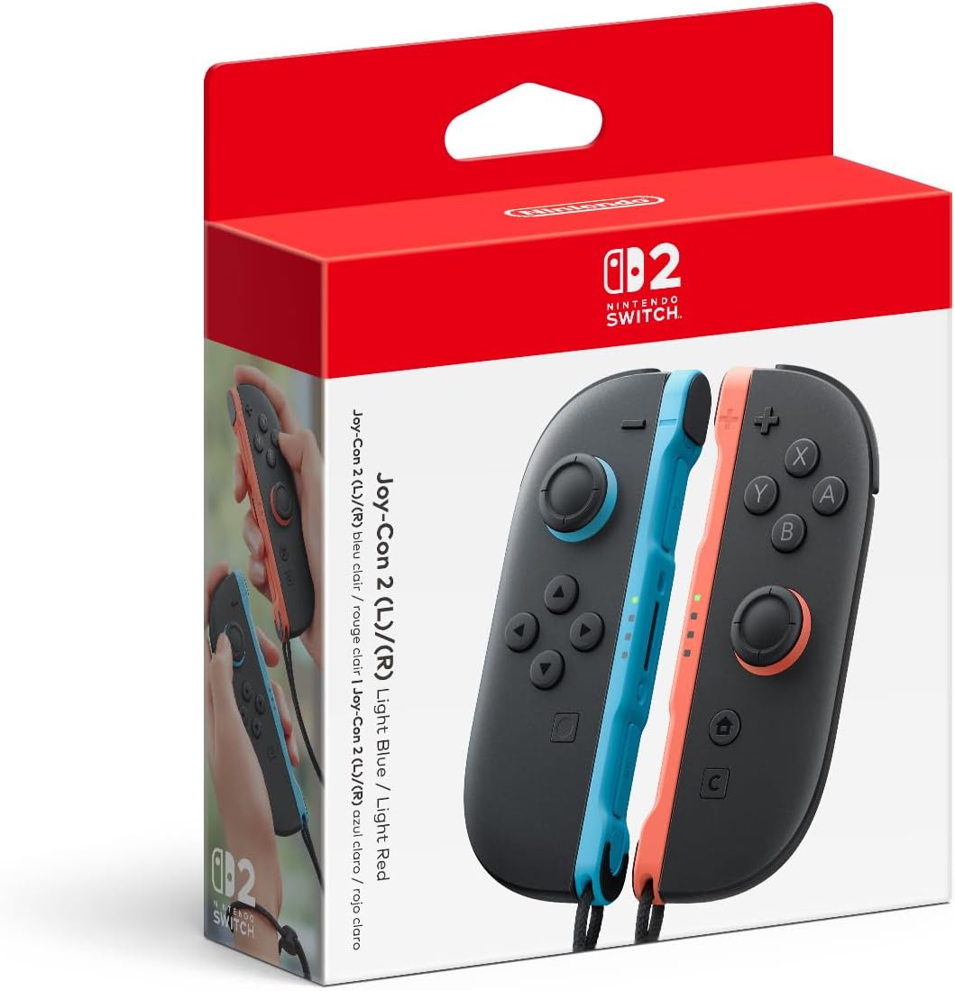 Joy-Con™ 2 (L)/(R) Light Blue/Light Red – main view